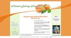 Desktop Screenshot of natural-juicing-remedies.com
